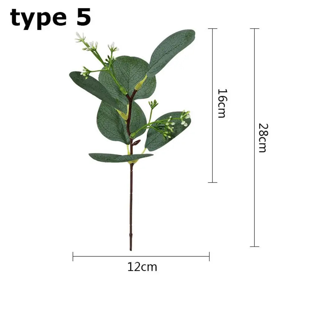 Lifelike Artificial Eucalyptus Stems